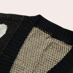 Truien & Vesten Dames*Lucine - Speels gebloemd zomer vest voor dames Zwart