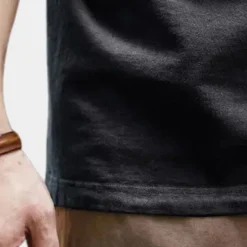 Truien & Vesten Heren*LUCIUS - Comfortabele Lange Mouwen voor Heren - Perfect voor de Lente en Zomer Zwart