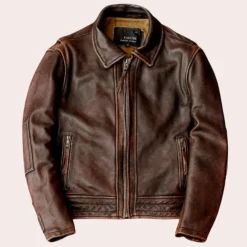 Jassen Heren*Lucka - Premium retro zomerjas voor heren Bruin