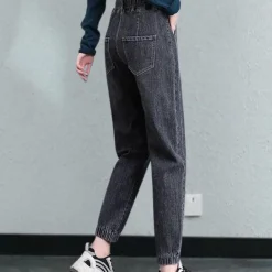 Broeken & Rokken Dames*Lucrezia - Casual damesjeans met verstelbaar koord voor de zomer