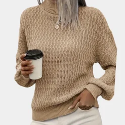 Truien & Vesten Dames*Luisa - Luchtige coltrui voor dames, perfect voor de zomer