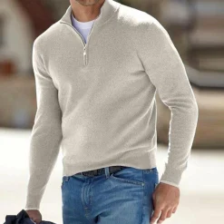 Truien & Vesten Heren*Luke - Heren zomer vest met rits