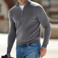 Truien & Vesten Heren*Luke - Heren zomer vest met rits