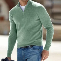 Truien & Vesten Heren*Luke - Heren zomer vest met rits