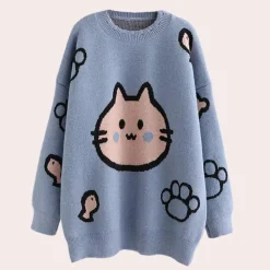 Truien & Vesten Dames*LUMI - Modieuze Zomertrui voor Dames Blauw