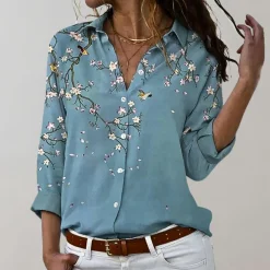 Topjes & Shirts Dames*Lumia - Zomerse blouse voor dames