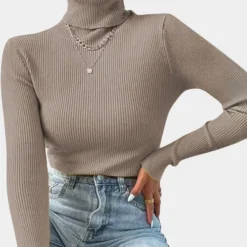 Truien & Vesten Dames*Luxe zomerse coltrui voor dames