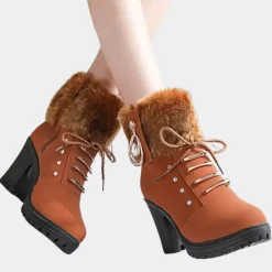 Damesschoenen*MADELYN - Veelzijdige Zomerse Laarzen met Hak voor Dames