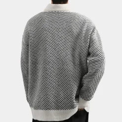 Truien & Vesten Heren*MADISON - Casual Gebreid Zomervest voor Heren Zwart