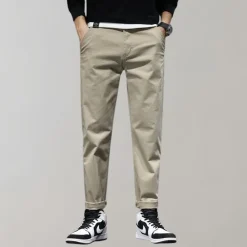Broeken Heren*Mads - Comfortabele chino broek voor mannen - Perfect voor de zomer