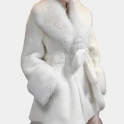 Jassen Dames*MAELANI - Warme Winterjas voor Dames Wit