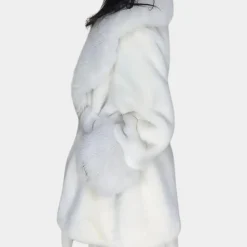 Jassen Dames*MAELANI - Warme Winterjas voor Dames Wit