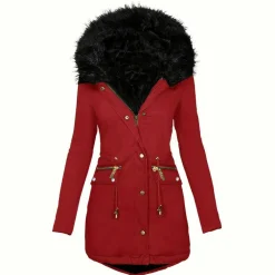 Jassen Dames*MAGGIE - Stijlvolle parka jack voor vrouwen