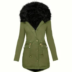 Jassen Dames*MAGGIE - Stijlvolle parka jack voor vrouwen