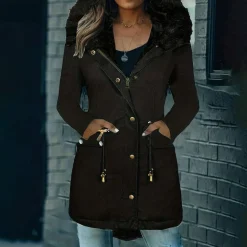 Jassen Dames*MAGGIE - Stijlvolle parka jack voor vrouwen