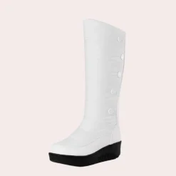 Damesschoenen*Maja - Elegante Hoge Kuit Zomerlaarzen voor dames