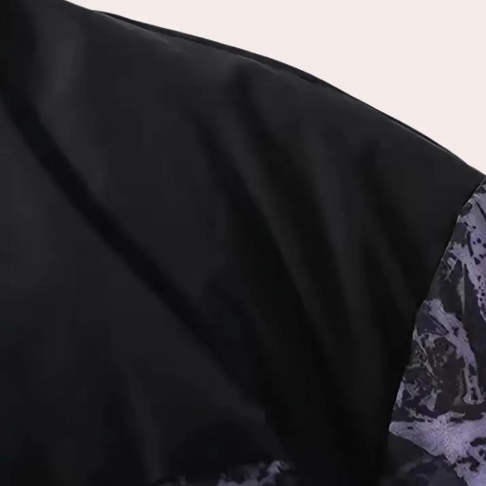 Jassen Heren*MALEKO - Tijdloze Winterjas voor Heren Zwart