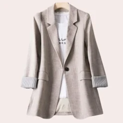 Blazers & Blouses Dames*Mallory - Elegante casual damesblazer voor de zomer