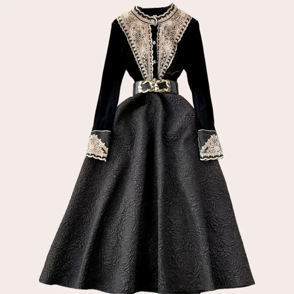 Jurken & Jumpsuits Dames*MALVINA - Zomerse Casual Jurk voor Dames Zwart