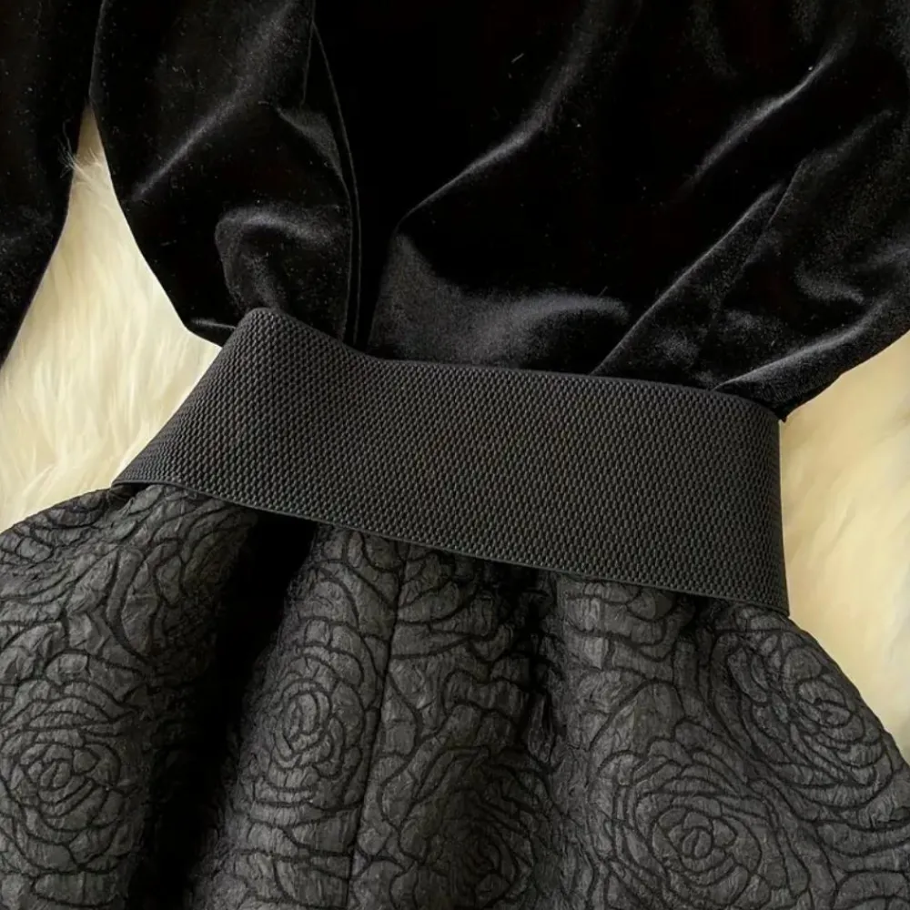 Jurken & Jumpsuits Dames*MALVINA - Zomerse Casual Jurk voor Dames Zwart