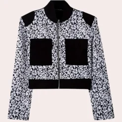 Jassen Heren*MANACCA - Modieuze Zomerjas voor Heren Zwart