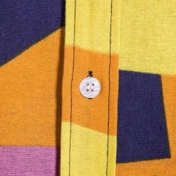 Shirts Heren*Manfred - Herenoverhemd met elegante geometrische print voor de zomer