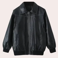 Jassen Dames*MANUELA - Trendy Zomer Bikerjack voor Dames