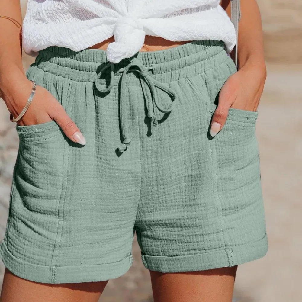 Broeken & Rokken Dames*MANYA - Luchtige zomerse casual shorts