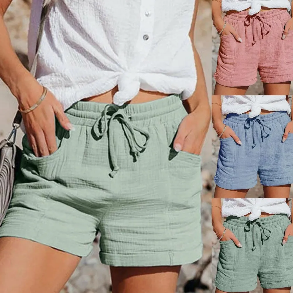 Broeken & Rokken Dames*MANYA - Luchtige zomerse casual shorts