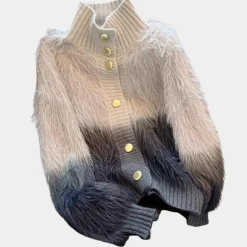 Truien & Vesten Dames*MARCELINA - Luxe Zomervest voor Dames Grijs