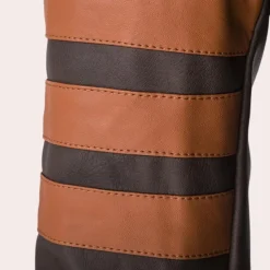 Jassen Heren*MARCUS - Klassiek Bikerjack voor Heren - Perfect voor de Lente en Zomer Donkerbruin