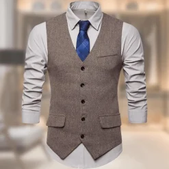 Jassen Heren*Marek - Elegant herenvest voor Zomerfeesten en Oktoberfest