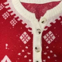 Truien & Vesten Dames*MARIANNE - Stijlvolle Zomertrui voor Dames Rood