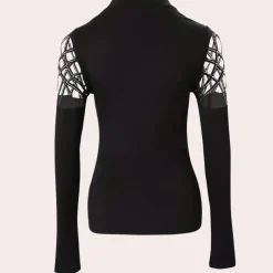 Topjes & Shirts Dames*Mariel - Stijlvolle dames top met modieus uitgesneden design voor de zomer