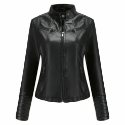 Leren Jassen Dames|Jassen Dames*MARIJA - Stijlvolle leren zomerjas