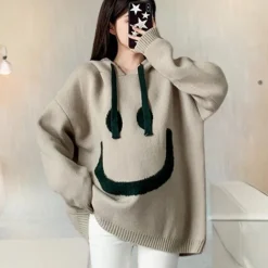 Truien & Vesten Dames*Mariska - Lichte Gebreide Zomertrui met Capuchon voor Vrouwen