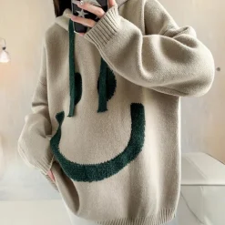 Truien & Vesten Dames*Mariska - Lichte Gebreide Zomertrui met Capuchon voor Vrouwen