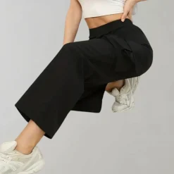 Broeken & Rokken Dames*Marja - Luchtige dames cargobroek met klepzakken voor de zomer