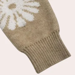 Truien & Vesten Dames*MARLEY - Modieuze Gebreide Zomertop voor Dames Beige