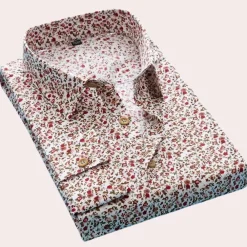 Shirts Heren*Marti - Stijlvol gebloemd herenoverhemd voor de zomer