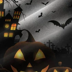 Shirts Heren*Matyi - Comfortabel herenoverhemd voor de zomer en Halloween Zwart