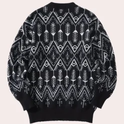 Truien & Vesten Heren*MAURO - Casual Trui voor Heren Zwart