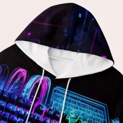 Truien & Vesten Heren*MAXIMO - Veelzijdige Zomerse Trui voor Heren Zwart