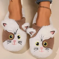 Damesschoenen*MEGLENA - Duurzame Pluizige Zomerpantoffels voor Dames