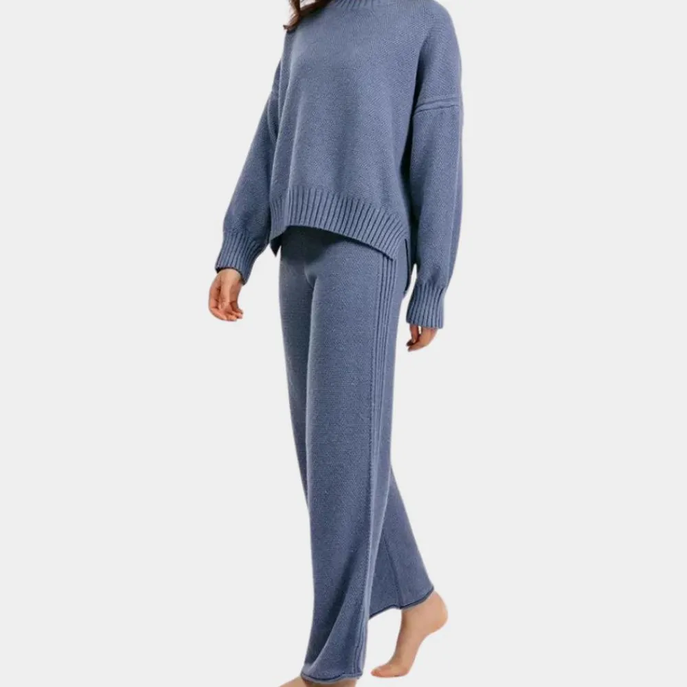 Sets Dames*Melanie - Luchtig gebreid huispak voor dames, perfect voor lente en zomer