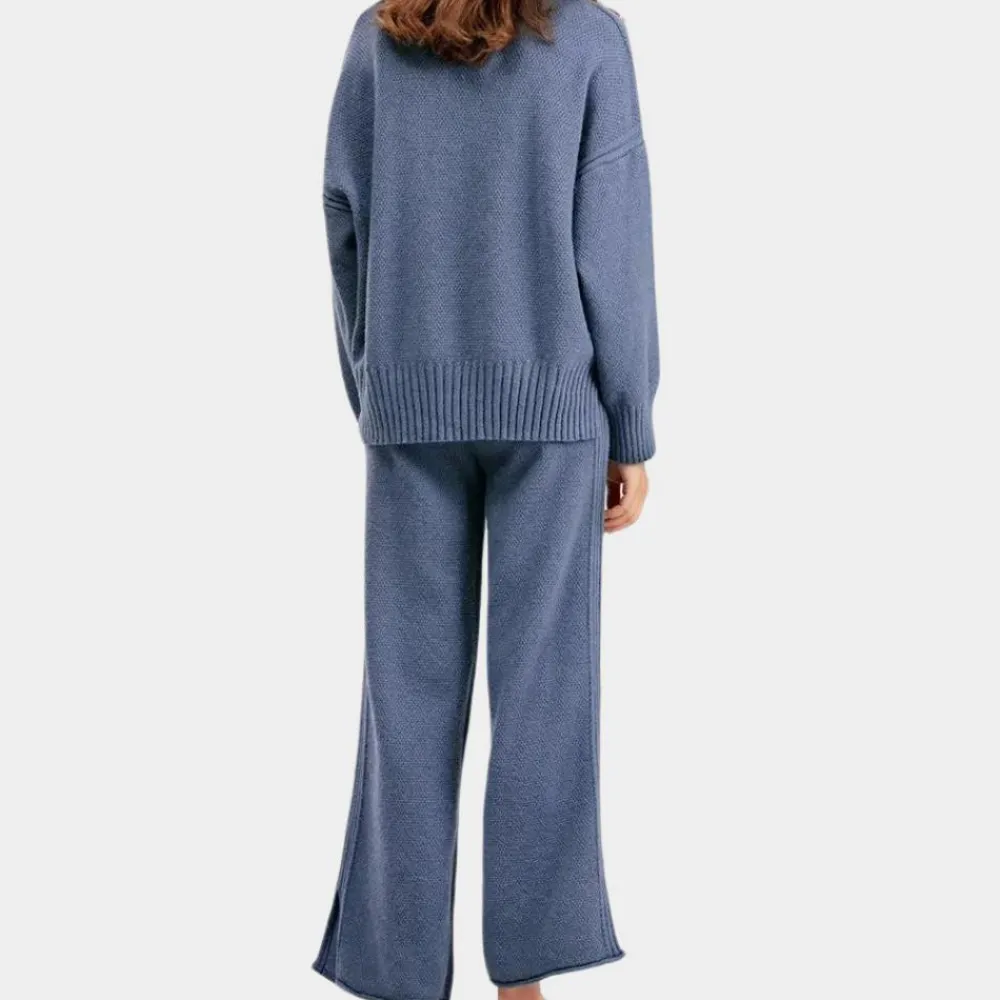 Sets Dames*Melanie - Luchtig gebreid huispak voor dames, perfect voor lente en zomer