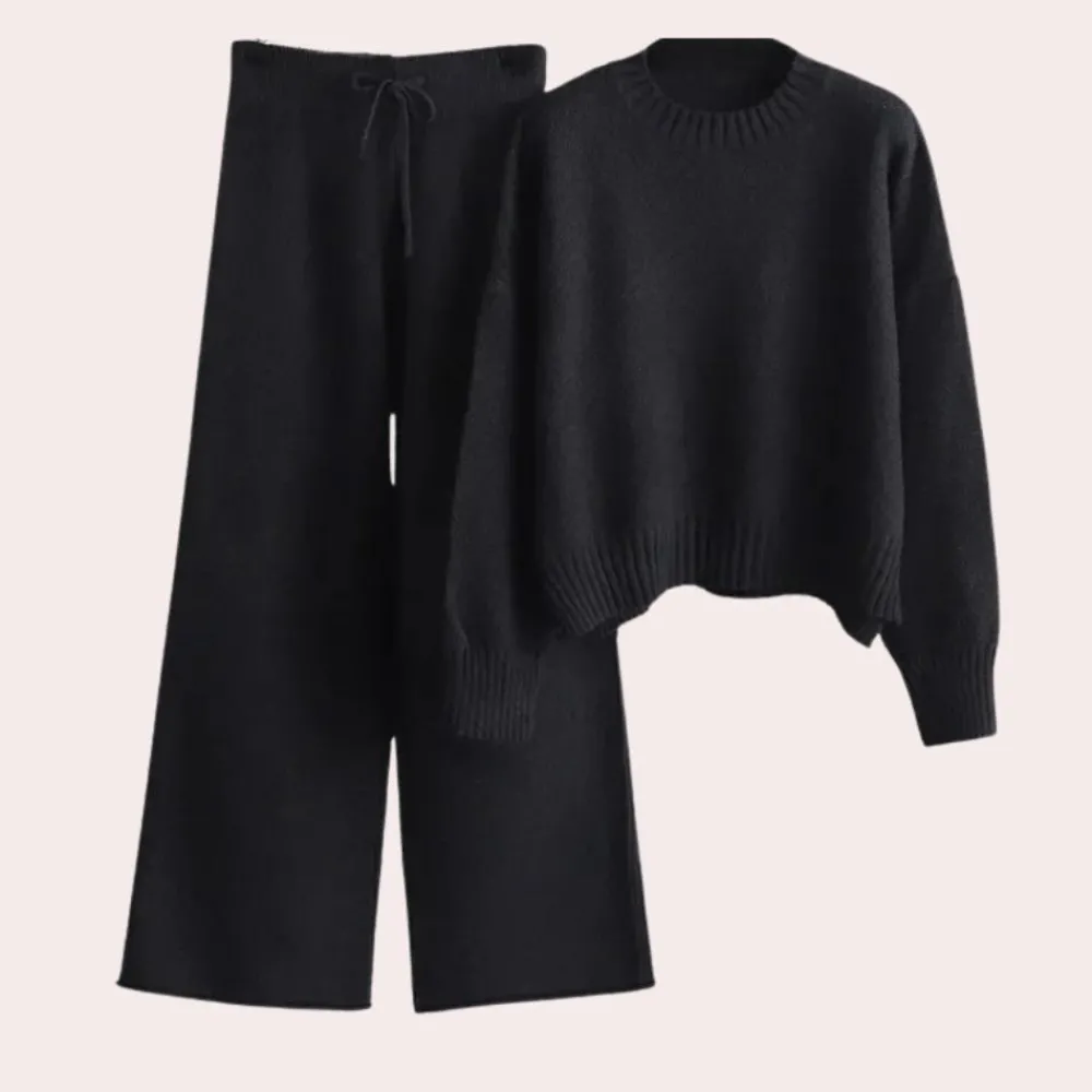 Sets Dames*Melanie - Luchtig gebreid huispak voor dames, perfect voor lente en zomer