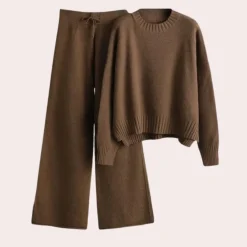 Sets Dames*Melanie - Luchtig gebreid huispak voor dames, perfect voor lente en zomer