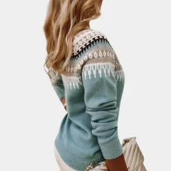 Truien & Vesten Dames*Melanie - Stijlvolle boho damestrui