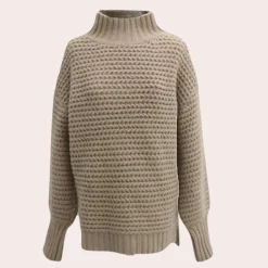 Truien & Vesten Dames*Melina - Klassieke gebreide coltrui dames